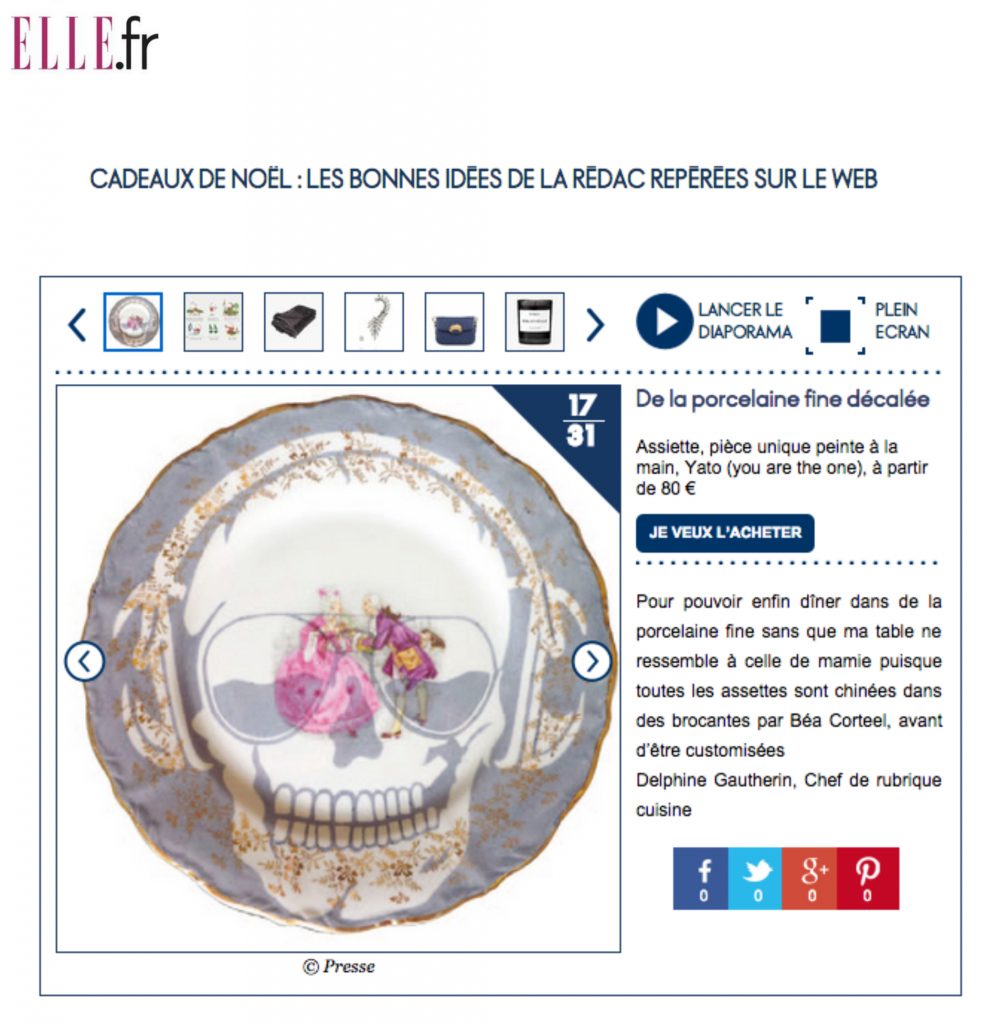 ELLE.fr - Décembre 2014
