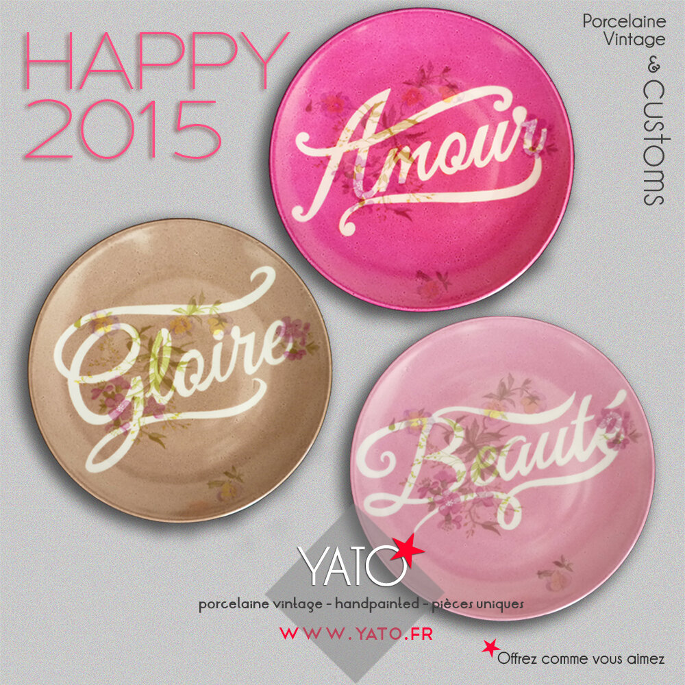 YATO voeux 2015 Amour Gloire Beauté
