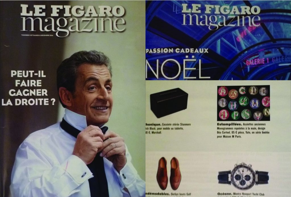 FIGARO MAGAZINE - Décembre 2014